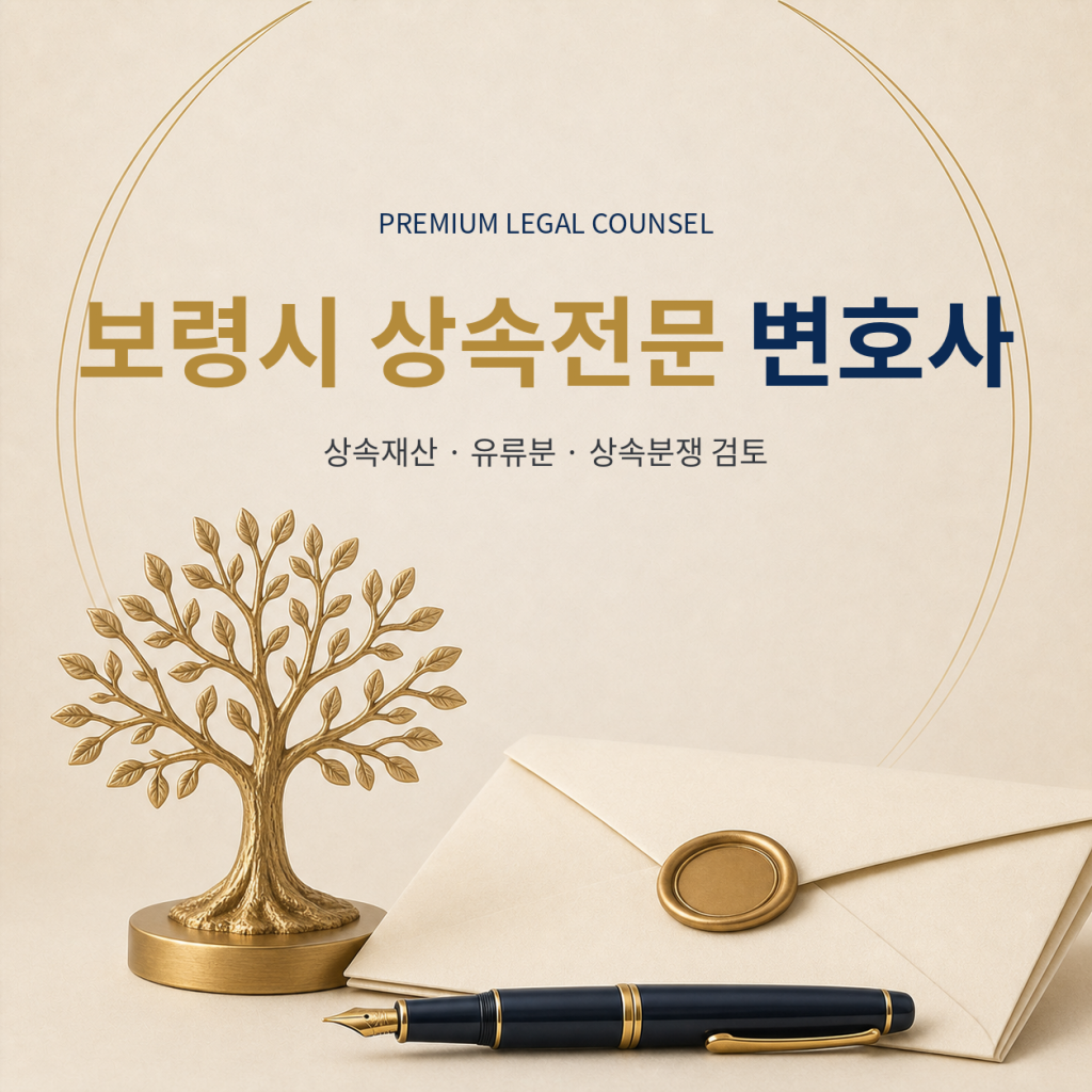 보령시 상속전문 변호사